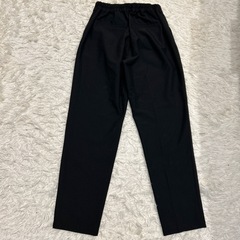レディース　ブラック　パンツ　スラックスの画像