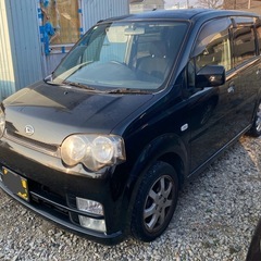 ダイハツ　ムーヴ　黒　車検1年　とりあえずの足にの画像