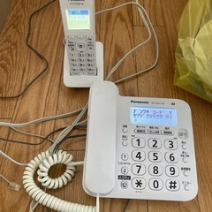パナソニック　電話　　子機付き
