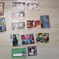 鬼滅の刃　カード＆シールいろいろの画像