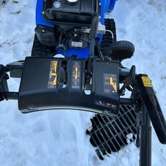 除雪機　ヤマハ YT660B ブレード付きの画像