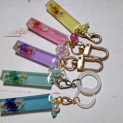 ドライフラワー❁⃘キーホルダー アンブレラマーカーの画像