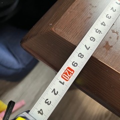 【受け渡し予定者様決定済】※かなり傷あり コタツテーブル【120×80×42】の画像