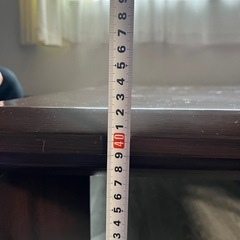 【受け渡し予定者様決定済】※かなり傷あり コタツテーブル【120×80×42】の画像