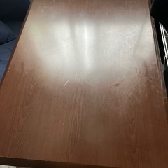 【受け渡し予定者様決定済】※かなり傷あり コタツテーブル【120×80×42】の画像