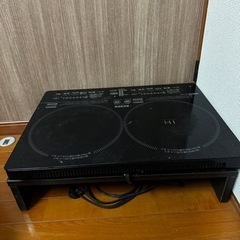 ジャンク [山善] IHクッキングヒーター 2口 IHコンロ