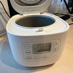 無印良品 炊飯器 MJ-RC3A 0.54L ホワイトの画像