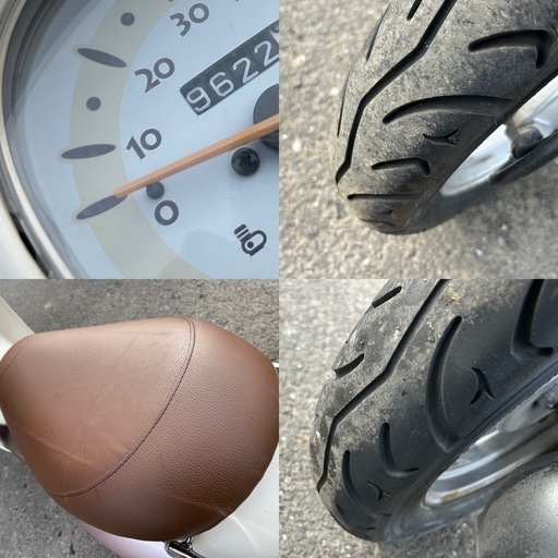 ⭐️クレアスクーピー低燃費4ストモデル⭐️バッテリー・シート