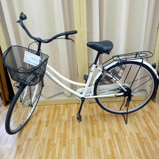 ★ジモティ割あり★ 自転車　ママチャリ　26インチ　白　ホワイト　クリーニング済　YJ5193