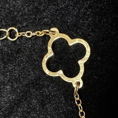 ※新品訳あり※ゴールドクローバー♧ブレスレットの画像