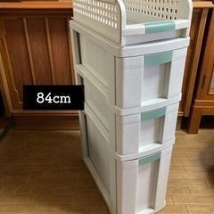 【本日限定】スキマ収納おしゃれスリム３段幅23cm＋ラック。セット販売の画像