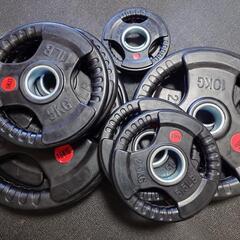 1.25kg 2.5kg 5kg 10kg15kg各2枚バーベル...