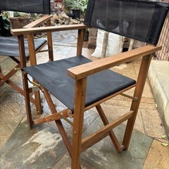 アウトドアチェア3脚セット の画像