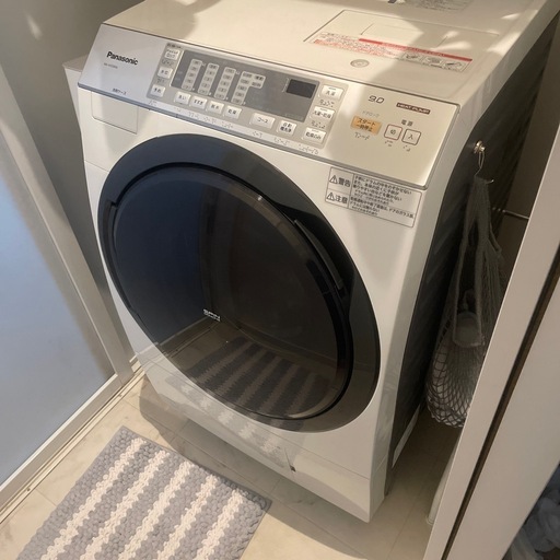お話し中　ドラム式洗濯機　ジャンク品