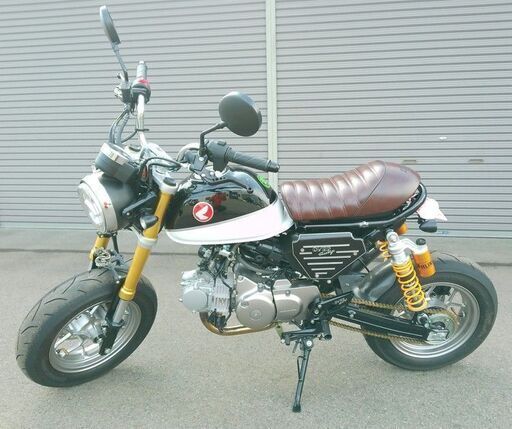 希少 ホンダ モンキー Honda Monkey 124㏄ レア 社外部品多数 20250201 tdnos h 0125