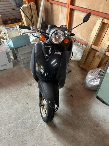 原付　ホンダ　today 不動車