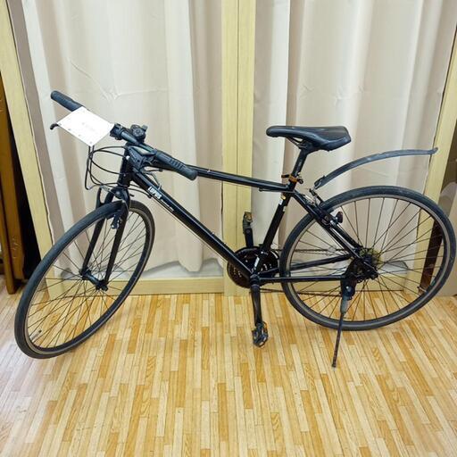 ★ジモティ割あり★ 自転車　クロスバイク　28インチ　黒　ブラック　クリーニング済　YJ5195