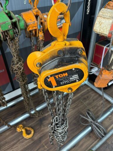 【中古】キトー KITO M3型 チェーンブロック 1t