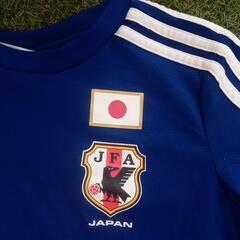 adidas 日本代表 4番 サッカーシャツ140cm【おまけ3号ボール付き】の画像