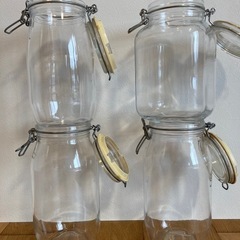 ガラス保存瓶　梅酒など