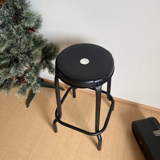 【値下げ】1脚　IKEA ROSKOG ハイスツール　黒