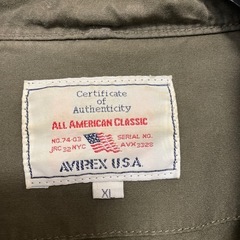 AVIREX ARMY AVIATOR 75TH FIGHTER BOMBER WINGの画像