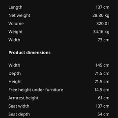 お値下げしました IKEA ソファーの画像