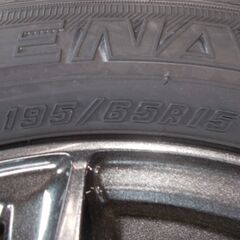 新品未使用グッドイヤースタッドレスタイヤセット　アイスナビ7　195/65R15　5H　PCD100　インセット43の画像
