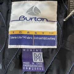 🏂BURTON⛄️のウエアー上部のみ　
🌟値下げ🌟の画像
