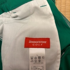 中古 メンズ ブリヂストンゴルフ BRIDGESTONE GOLF ハーフパンツ L グリーン シンプルの画像