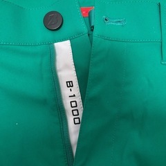 中古 メンズ ブリヂストンゴルフ BRIDGESTONE GOLF ハーフパンツ L グリーン シンプルの画像