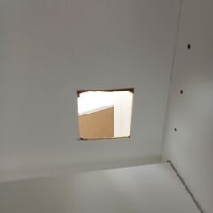 ★ジモティ割あり★ IKEA レンジ台 ホワイト H193×D39.5×W60.5 クリーニング済み HJ5784の画像
