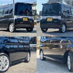 ★車検8年2月★ 最上級グレードH24 9万㌔　タントカスタムRS ターボ MOMOステ 社外オーディオ 純正15インチアルミ パワースライド ETC の画像