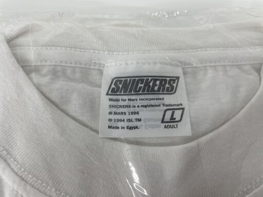 希少 未開封未使用 1998年 フランスワールドカップ Tシャツ Lサイズ 3枚セット SNICKERS/スニッカーズ 保管品 札幌市
