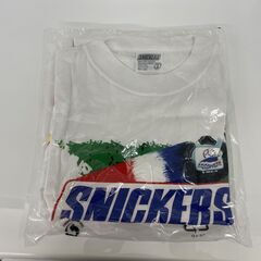 希少 未開封未使用 1998年 フランスワールドカップ Tシャツ Lサイズ 3枚セット SNICKERS/スニッカーズ 保管品 札幌市手稲区の画像