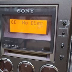 ステレオコンポ　SONY　CMT-M100の画像