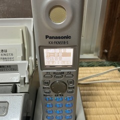 パナソニック留守番電話機能電話FAX 子機付　KX-PW621-Sの画像