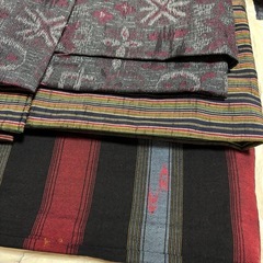アンティーク　着物３枚セット　リメイクにもの画像