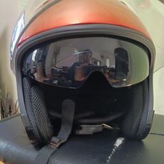 バイク用ジェットヘルメットの画像