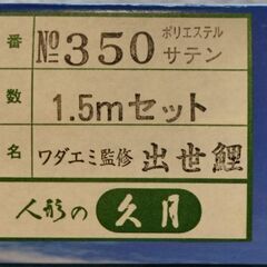 久月　鯉のぼり　マンション用の画像