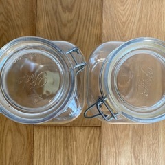 ガラス保存瓶　セット　梅酒などの画像