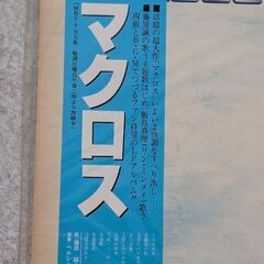 再度値下げしました。昭和レトロ　LPレコード　マクロス