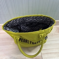 PEARLY GATES 蛍光イエロー カートバッグの画像