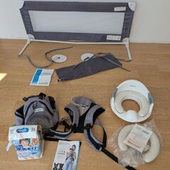 ベビー用品4点　抱っこ紐（ヒップシート）、KATOJIカトージベ...