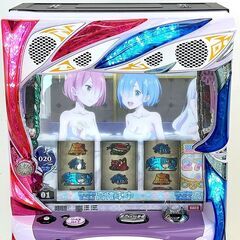 北海道 千歳市/恵庭市 大都技研 Re:ゼロから始める異世界生活 パチスロ スロット 実機 6号機 コイン不要機 ボリューム調整 家庭用電源の画像