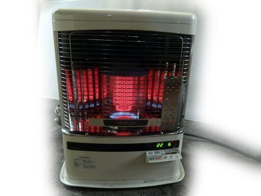 コロナ 灯油FFストーブ FF-VY5512P 2012年製 給排気筒付き 燃焼確認済み