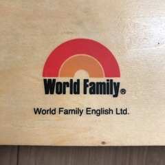 ディズニー英語システム　ワールドファミリー ブロック