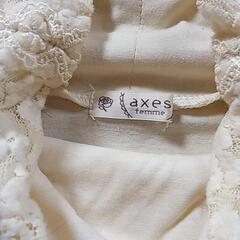axesのブラウス2点セット中古品の画像