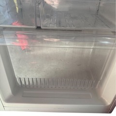 ユーイング MORITA モリタ 110L ノンフロン冷凍冷蔵庫 MR-P1100 2ドア 赤色 レッド 動作品◇2013年製/YMJ021-37の画像