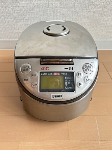 再投稿。タイガー炊飯器　5.5号炊き